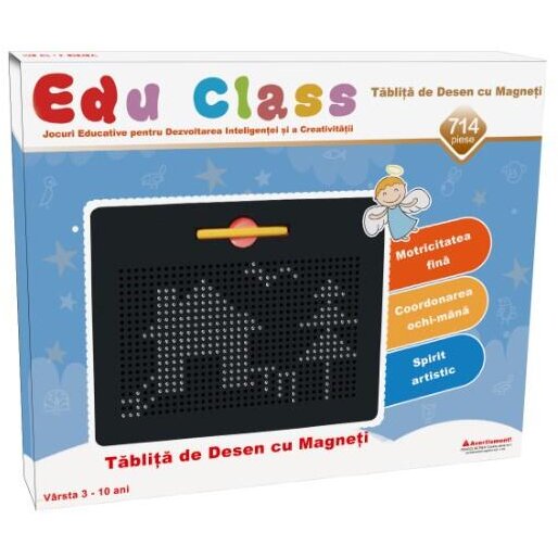 Tablita de desen cu magneti - 714 piese
