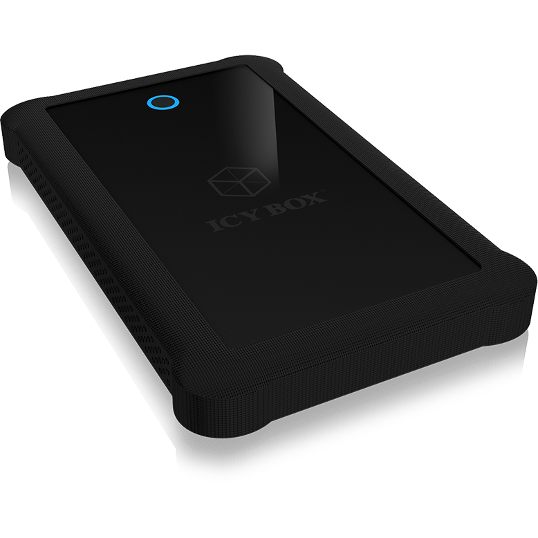 IcyBox External enclosure for 2,5'' SATA HDD/SSD, USB 3.0, Black