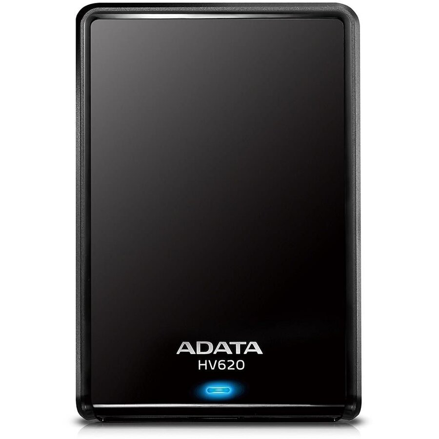 HDD extern ADATA HV620S, 2TB, 2.5, USB 3.1, Negru