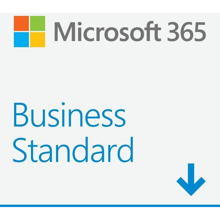 Microsoft Office 365 Business Standard 2019, All languages, Subscriptie 1 An, Electronic, ESD