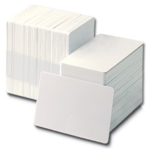 Card PVC Zebra Premier, CR80, 10 mil, pachet 500 buc