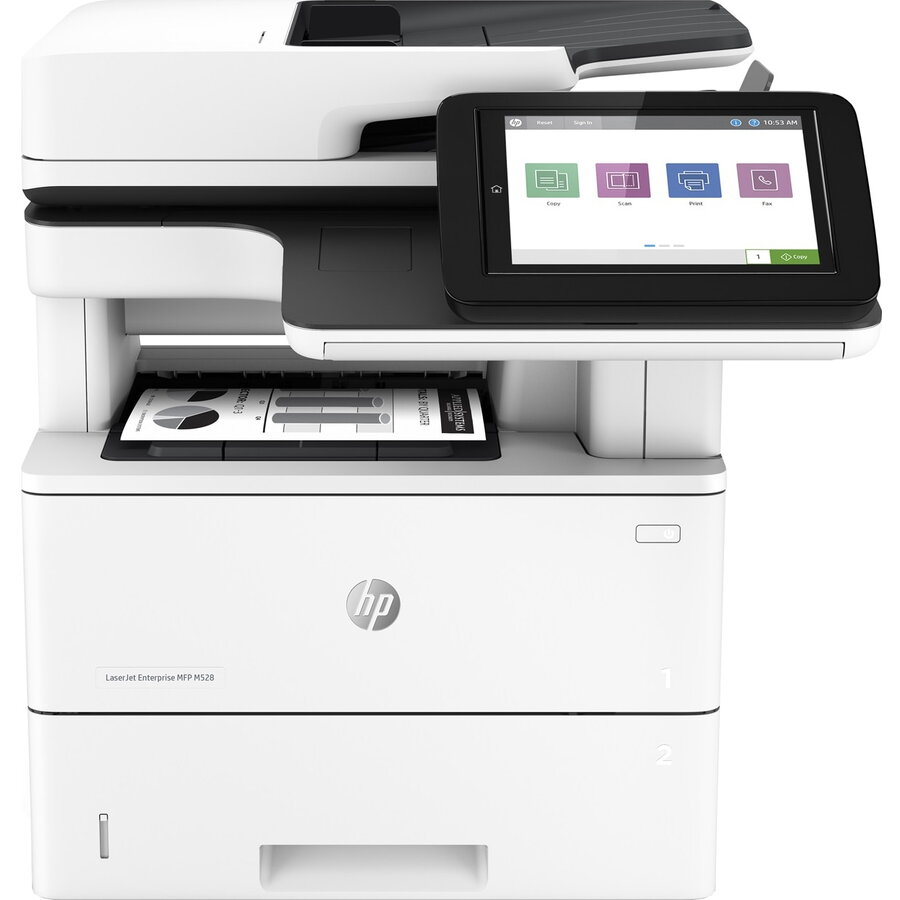 Multifunctional Laser HP Laserjet ENTERPRISE MFP M528DN, A4, monocrom, Retea, Duplex, ADF