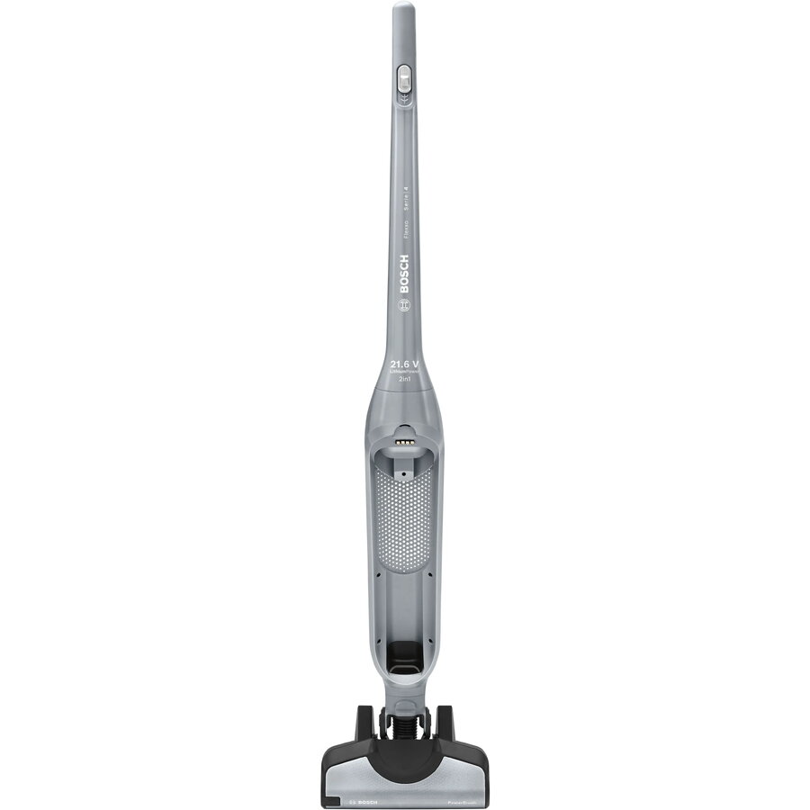 Aspirator vertical BOSCH Serie 4 Flexxo 21.6V BCH3P210, Concrete Silver