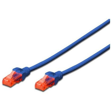 DIGITUS Premium CAT 6 UTP patch cable, Length 2,0m, Color grey LSZH