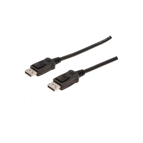 Cablu Assmann AK-340103-020-S, DisplayPort male - Displayport male, 2m, Black