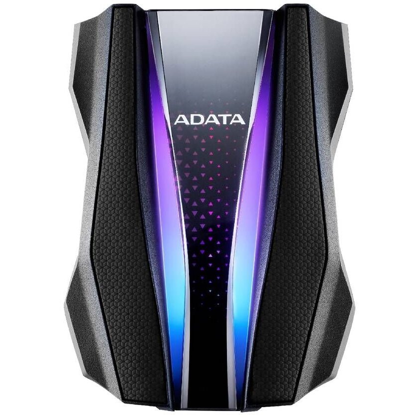 HDD Extern ADATA Durable HD770G 2TB, RGB, 2.5, USB 3.2 Gen 1, Negru