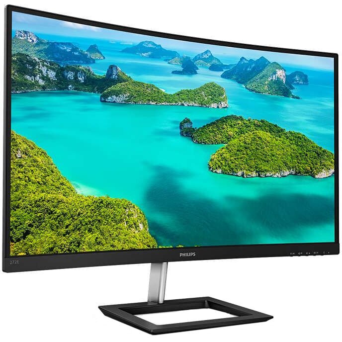 Monitor curbat LED VA Philips 27, Full HD, HDMI, Negru