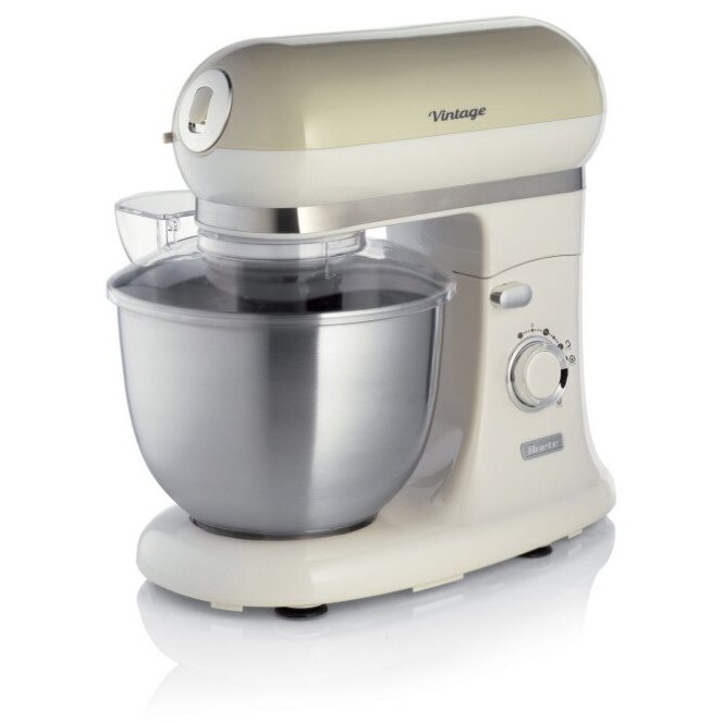 Mixer planetar Ariete Vintage 1588.BG, 1200W, vas 5.5L, bej
