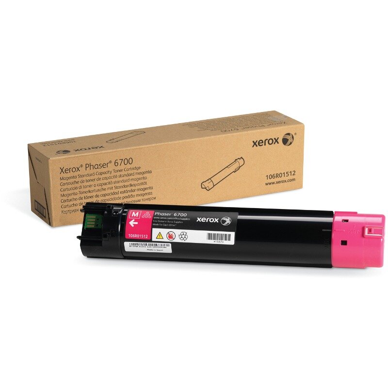 CARTUS TONER MAGENTA 106R01512 5K SN ORIGINAL XEROX PHASER 6700N