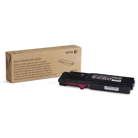 CARTUS TONER MAGENTA 106R02753 7,5K SN ORIGINAL XEROX WORKCENTRE 6655X