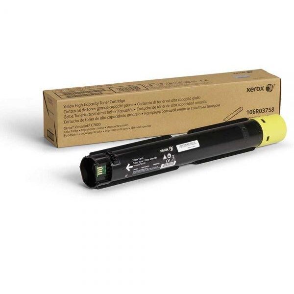 CARTUS TONER YELLOW HIGH CAPACITY 106R03766 8K SN ORIGINAL XEROX VERSALINK C7000N