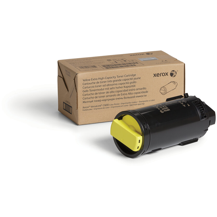 CARTUS TONER H.C. YELLOW 106R03926 16,8K SN ORIGINAL XEROX VERSALINK C600DN