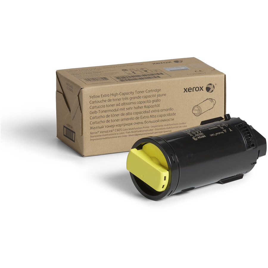CARTUS TONER YELLOW 106R03938 16,8K SN ORIGINAL XEROX VERSALINK C605X