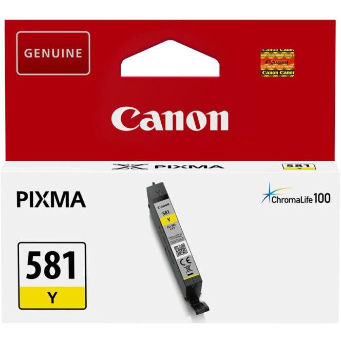 CARTUS YELLOW CLI-581Y ORIGINAL CANON PIXMA TS6150