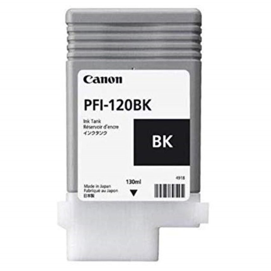 CARTUS BLACK PFI-120BK 130ML ORIGINAL CANON IPF TM-300