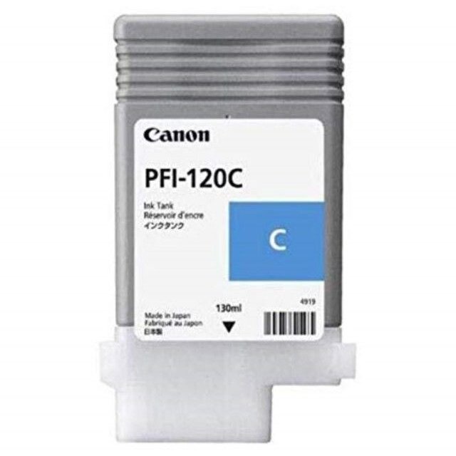 CARTUS CYAN PFI-120C 130ML ORIGINAL CANON IPF TM-300