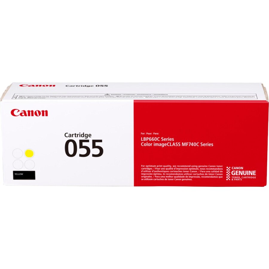 CARTUS TONER YELLOW CRG055Y 2.1K ORIGINAL CANON MF746CX