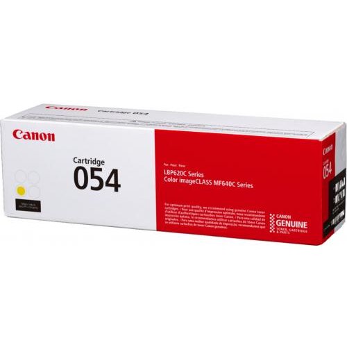 CARTUS TONER YELLOW CRG054Y 1.2K ORIGINAL CANON MF645CX