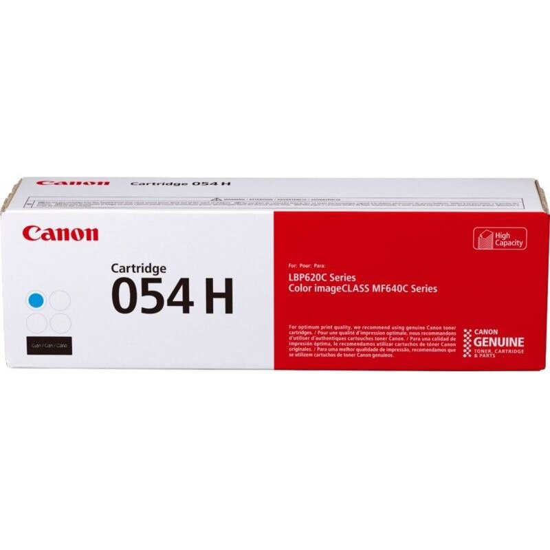 CARTUS TONER CYAN CRG054HC 2.3K ORIGINAL CANON MF645CX