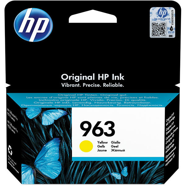 CARTUS YELLOW NR.963 3JA25AE ORIGINAL HP OFFICEJET PRO 9010