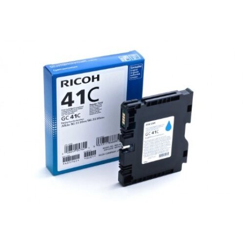CARTUS TONER CYAN 405762 GC-41C 2,2K ORIGINAL RICOH AFICIO SG 3100SNW