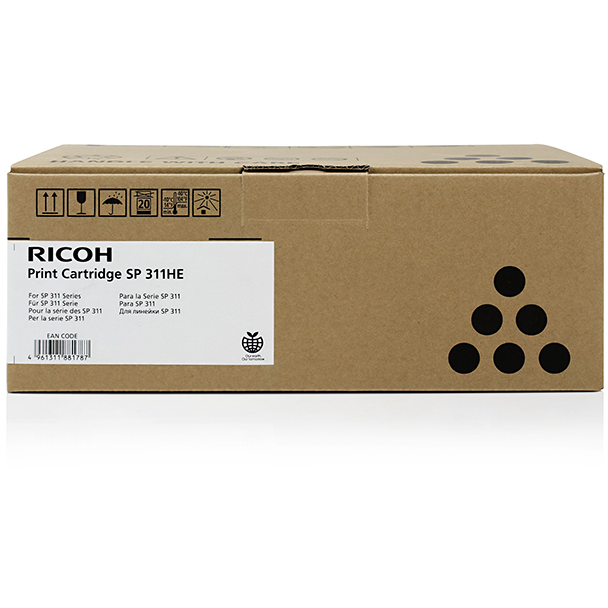 CARTUS TONER 407246 3,5K ORIGINAL RICOH AFICIO SP 311DN