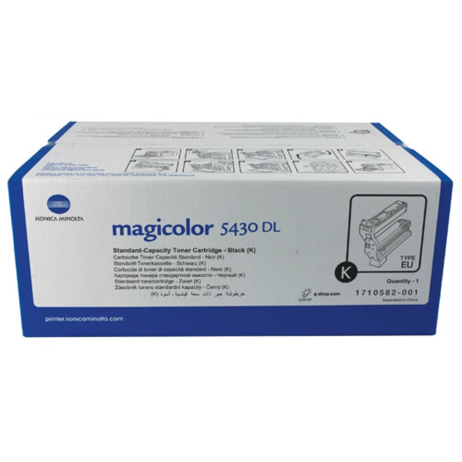CARTUS TONER BLACK 4539432 6K ORIGINAL KONICA MINOLTA MAGICOLOR 5430DL