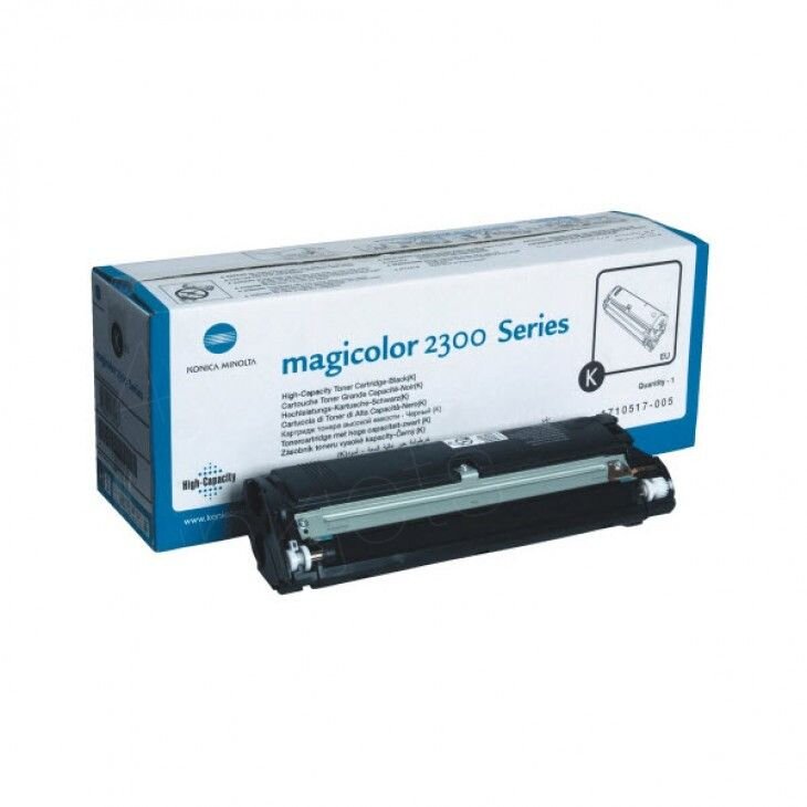 CARTUS TONER BLACK 4576211 4,5K ORIGINAL KONICA MINOLTA MAGICOLOR 2300