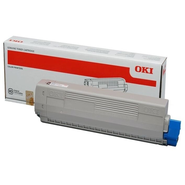 CARTUS TONER BLACK 46443104 10K ORIGINAL OKI C833