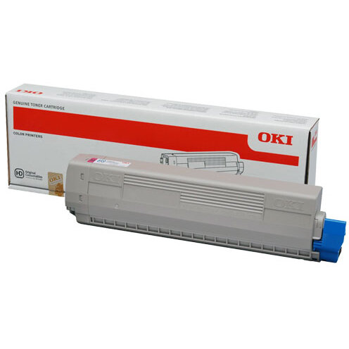 CARTUS TONER MAGENTA 46443102 10K ORIGINAL OKI C833