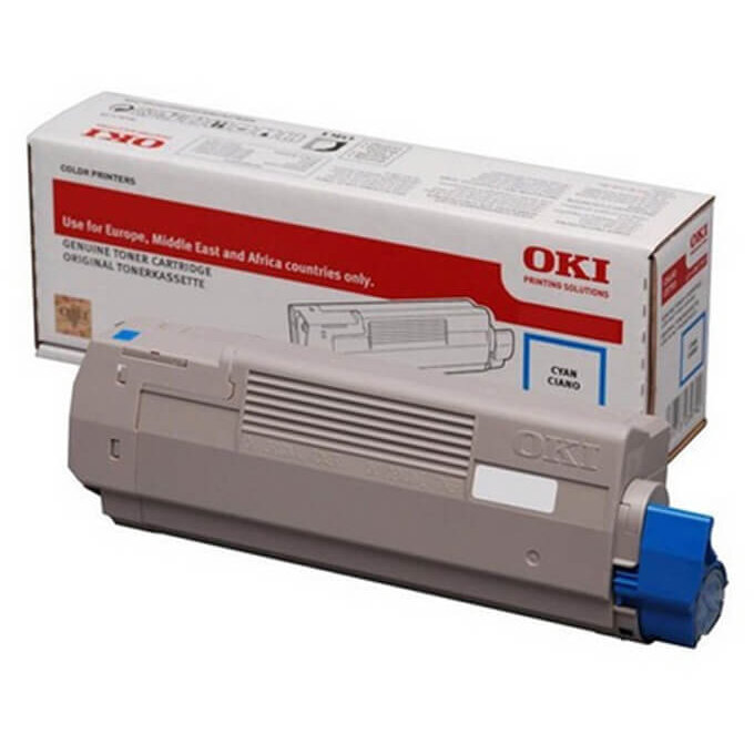 CARTUS TONER CYAN 46471103 7K ORIGINAL OKI C823