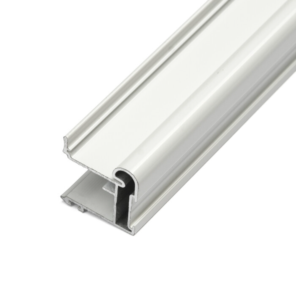 Profil maner rama wide, aluminiu, alb, 2.7 m