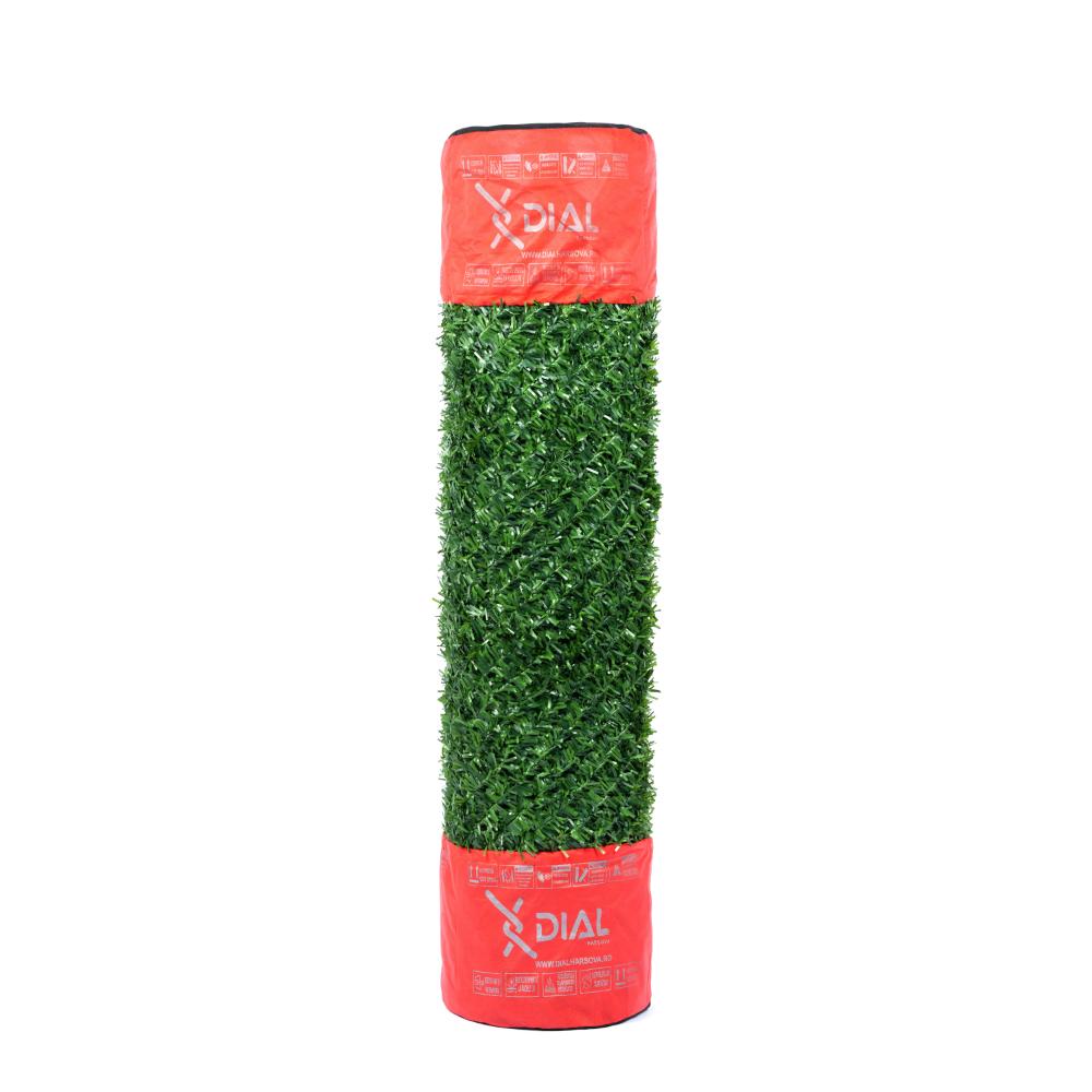 Plasa de gard ornamentala, sarma zincata, verde, grosime fir 2.8 mm, 1.7 x 10 m