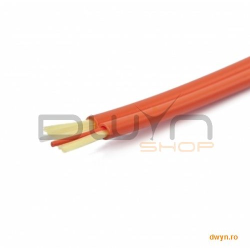 CABLU FIBRA OPTICA duplex multimode, 2m, conectori ST-SC, bulk, 'CFO-STSC-OM2-2M'