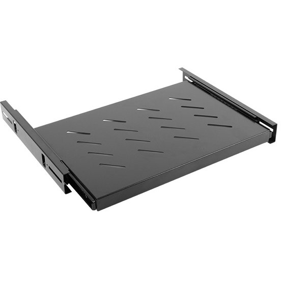 Raft 19 inch 350mm 1U Black