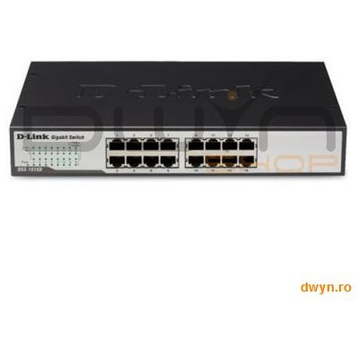 D-Link, Switch Desktop 16 porturi 10/100/1000
