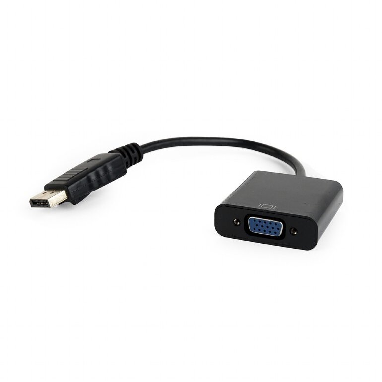 Adaptor Gembird, Displayport male - VGA female, Black