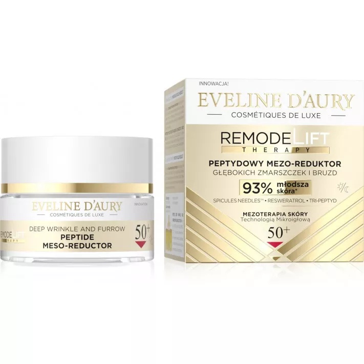 Crema de fata Eveline Cosmetics D'Aury 50+ Zi si noapte, 50ml