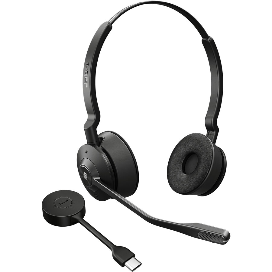 Casti Engage 55 SE MS Stereo Link400 C Negru