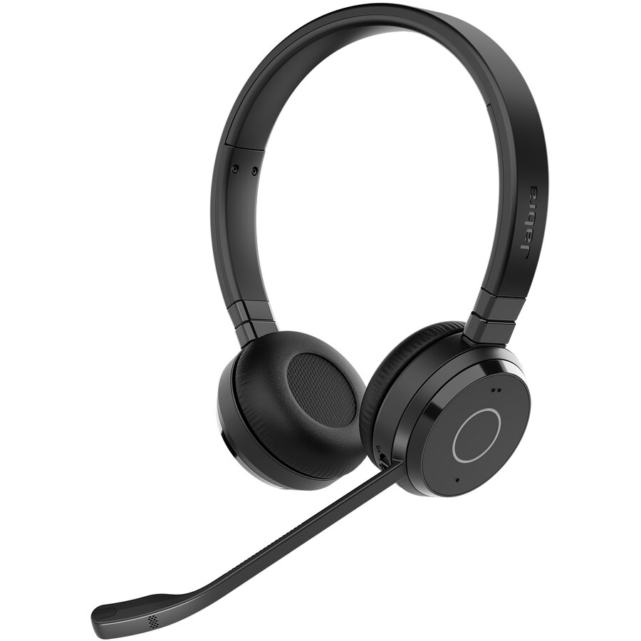 Casti Evolve 65 Te Link 390A Stereo Negru