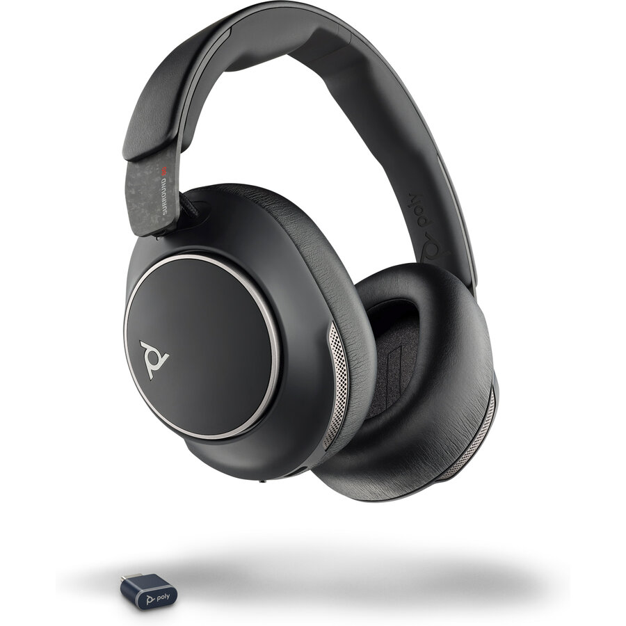 Casti Poly Voyager Surround 80 UC USB-C Negru