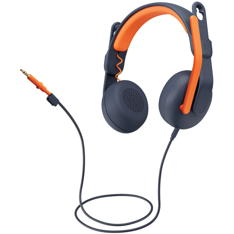 Casti Zone Learn - Classic Ww-9006 on Ear Aux Albastru