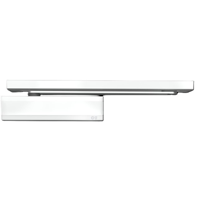 Amortizor usa cu sina culisanta cu blocare G-U OTS 430 G, alb