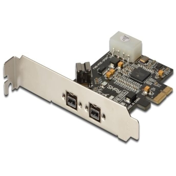 Digitus Card de control PCIe cu 3 porturi Firewire 800