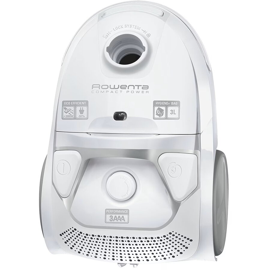 Aspirator cu sac Rowenta RO3927EA Compact Power, alb