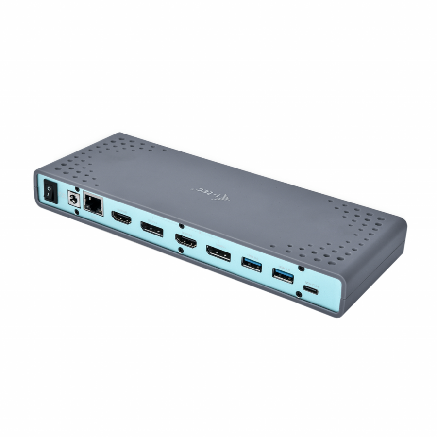 Docking Station CADUAL4KDOCK Dual Display 2x HDMI 2x DP 6x USB 3.0 Argintiu