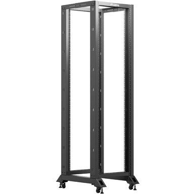 Rack Landberg-OR016822B deschis de 19-22U pentru servere, 600x800mm, negru