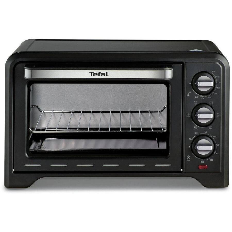 Cuptor electric Tefal Optimo OF444834, 1380 W, 19 L, negru