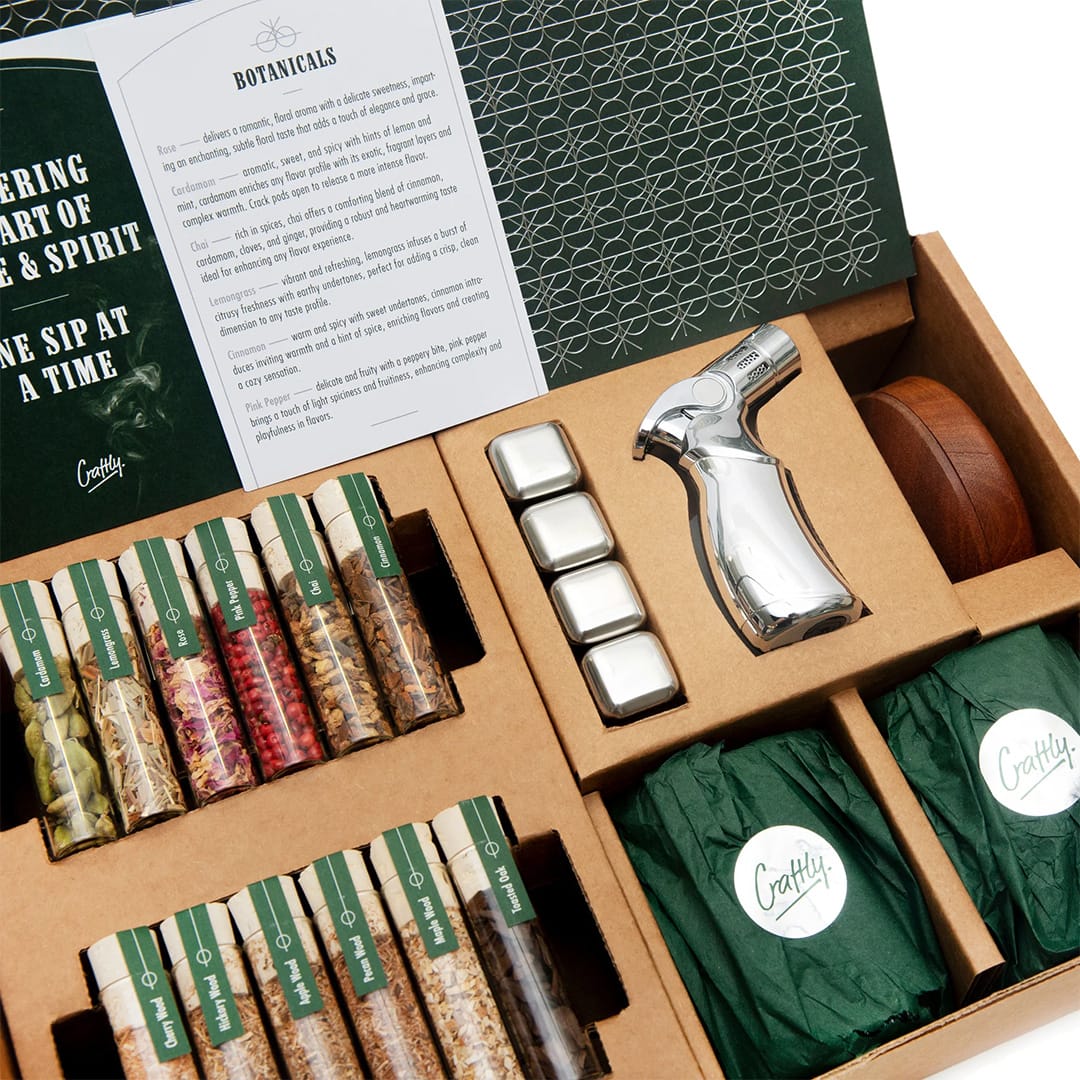 Set Deluxe pentru Afumarea Whisky-ului