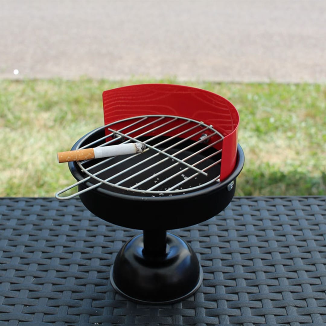 Scrumieră în Formă de Barbecue